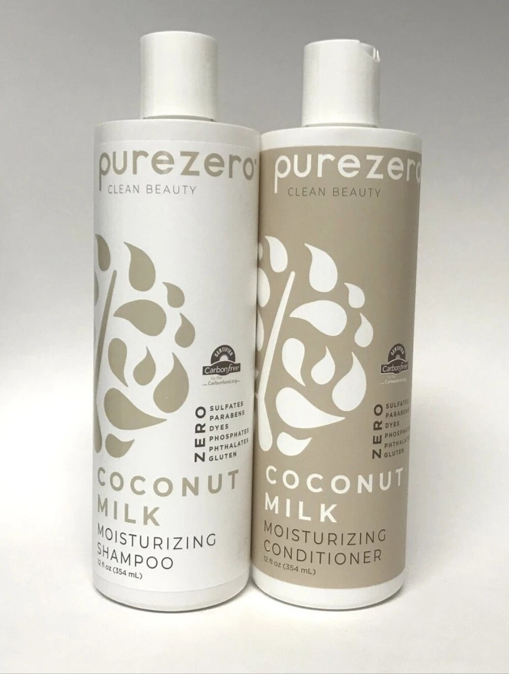 Coconut Milk Moisturizing Body Wash - White & Beige